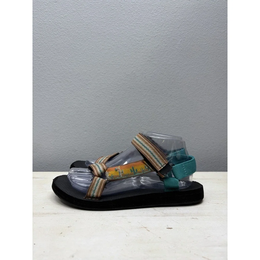 Teva Cactus Sunset Original Universal Sandals Womens Size 8 Multicolor Strappy